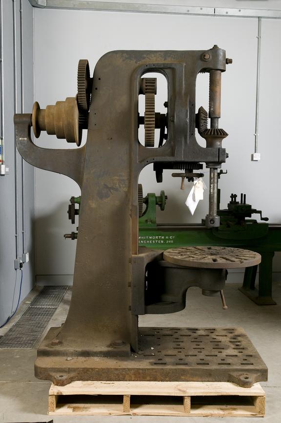 Pillar drill, made by Craven Brothers Ltd, Manchester, c