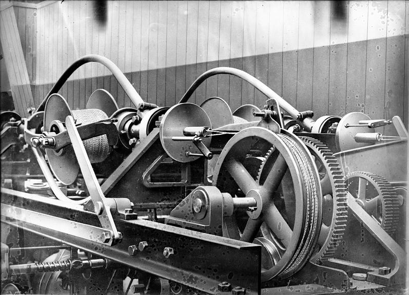 Works photographic negative of unspecified machine