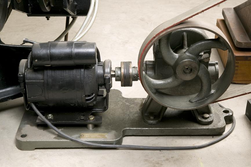 Motor for the Intertype Monarch, 1964.Photographed in store 2.