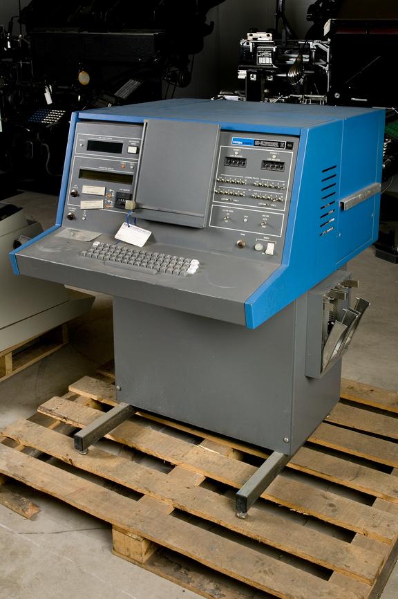 Photo-composing machine, made by the Compugraphic Corporation