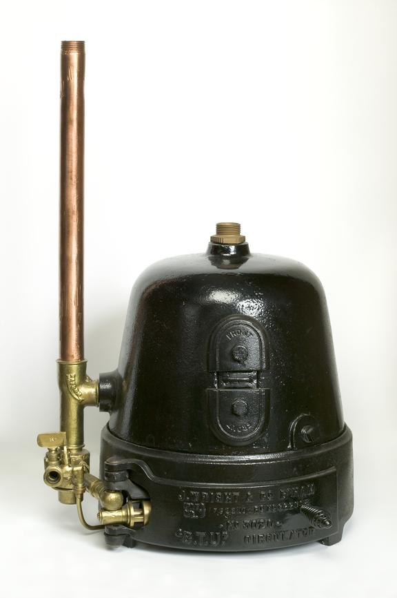 Circulating boiler 'B.T.U' no. 3020 made by John Wright and Co