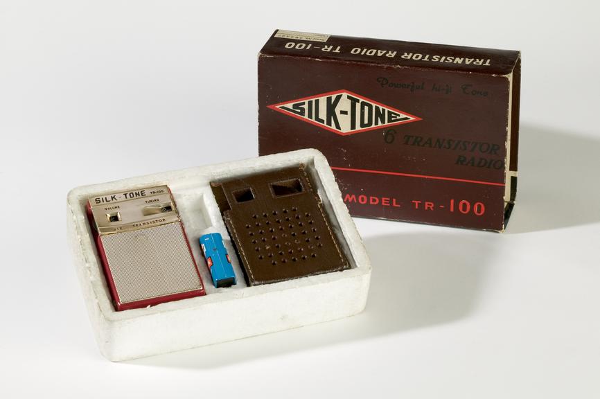 Silk Tone transistor radio, made in Hong Kong, c. 1965