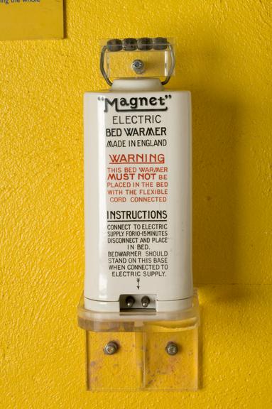 'Magnet' electric bed heater made by the General Electric Co