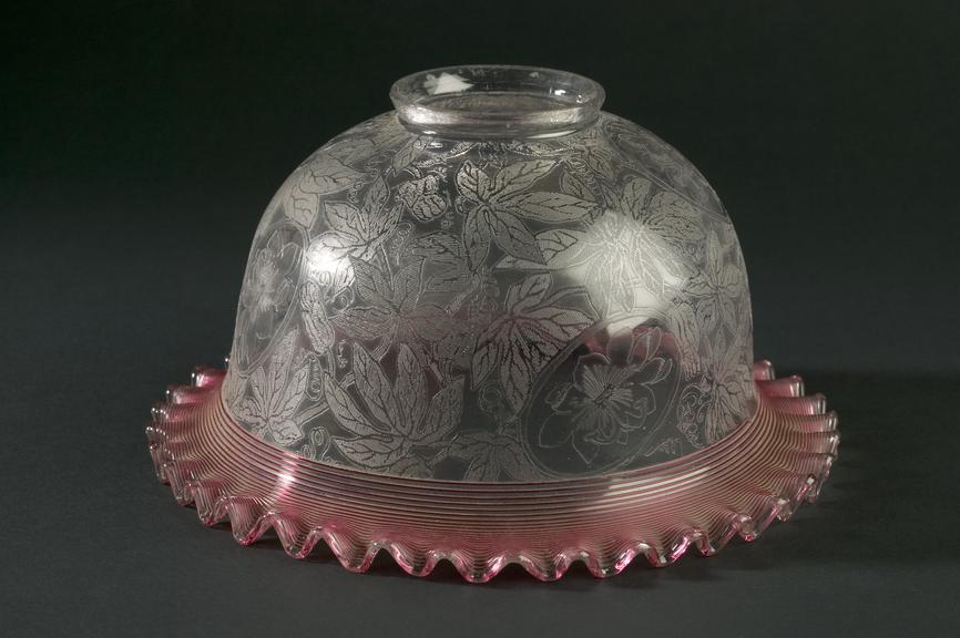 Decorative glass shade