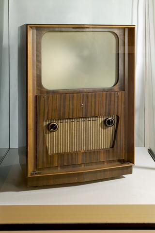 Black-and-white projection television made by Ferranti Ltd