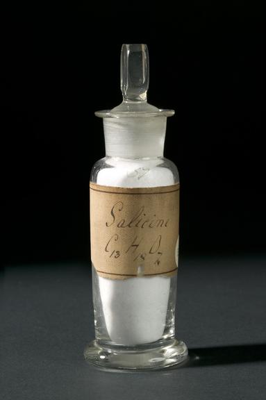 Salicine, a sample chemical from Edward Schunck's work on natural dyes and plant products