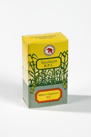 Packet of Saccharin Elephant tablets