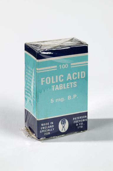 Folic acid tablets, by Atlas