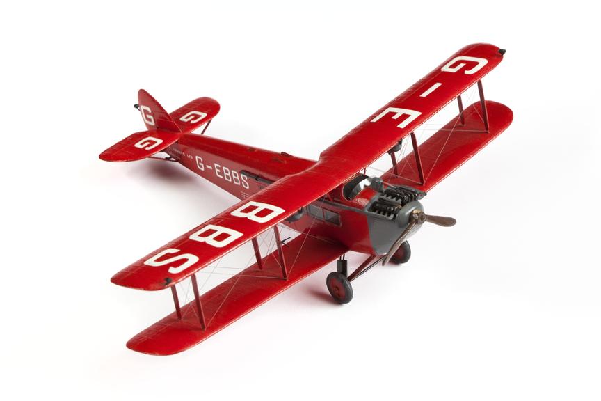 1/72nd scale model of De Havilland DH34 airliner G-EBBS of