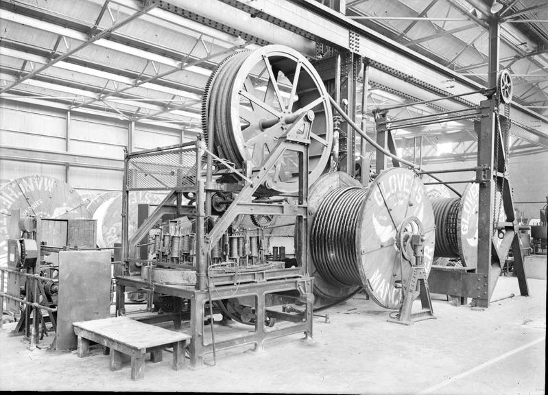 Works photographic negative of WT Glover & Co