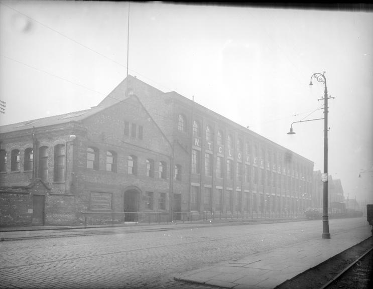 Works photographic negative of WT Glover & Co