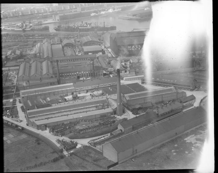 Works photographic negative of WT Glover & Co