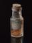 Glass bottle containing original crystals of a nitrite