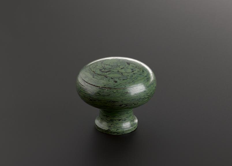 Door handle (green marbled effect)