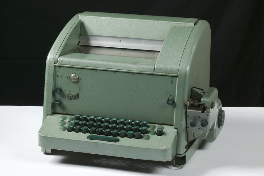 Teletypewriter made by Creed & Co. from the Pegasus Mark I Computer