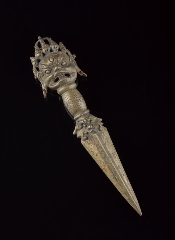 Devil dagger, phur-bu, for stabbing demons of air | Science Museum ...