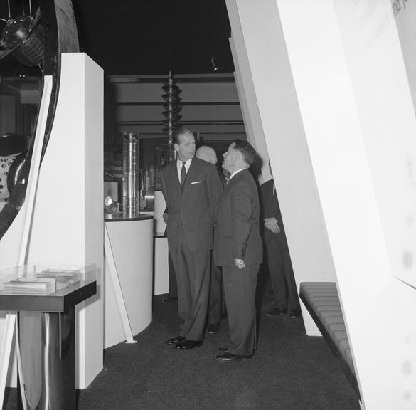 Photo showing the opening of Engineers' Day exhibition by