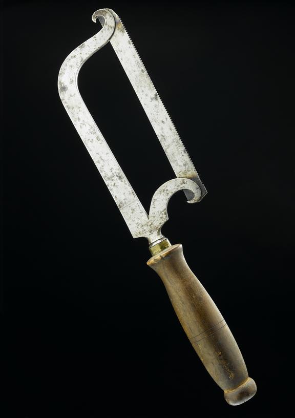 Metacarpal bau-frame amputation saw, c. 1800. General view