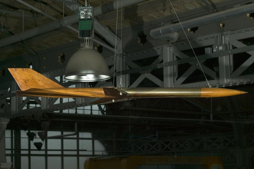 1/44th scale wind tunnel model of HS1033