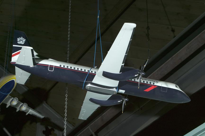 Promotional model of ATP airliner