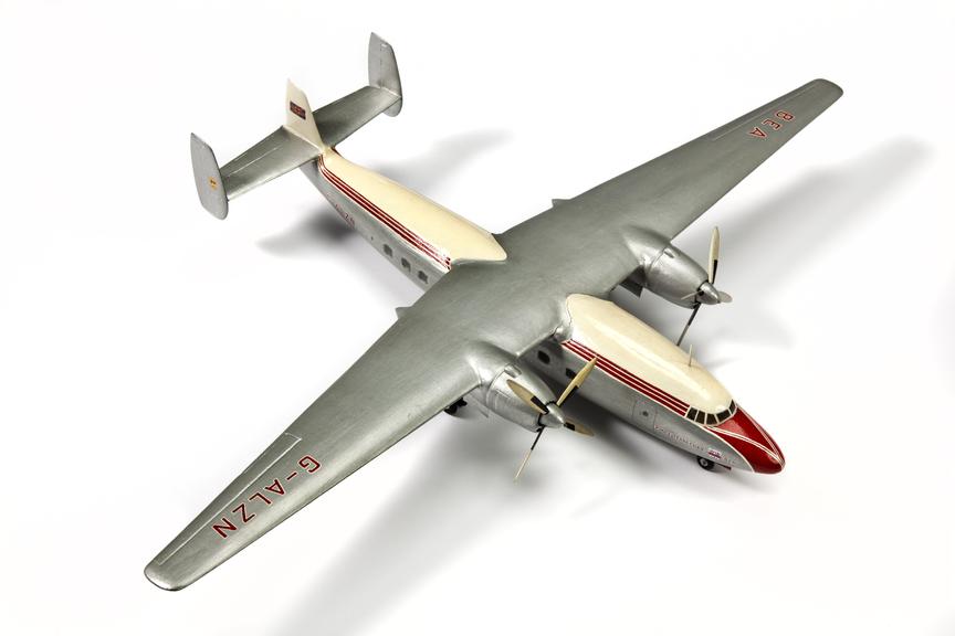 1/72nd scale model of Airspeed Ambassador G-ALZN of British