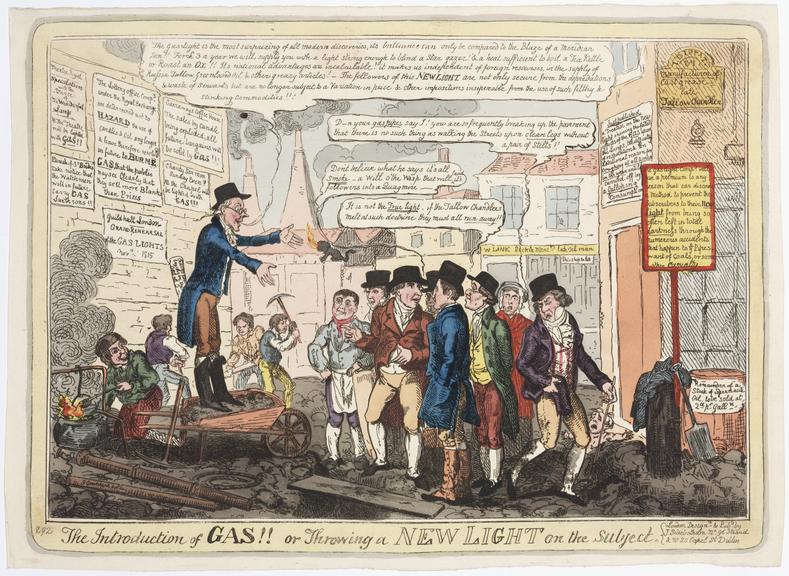 The Introduction of Gas!! or Throwing a New Light on the Subject