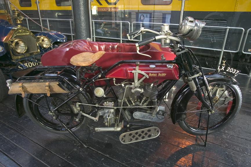 Motorcycle and sidecar combination