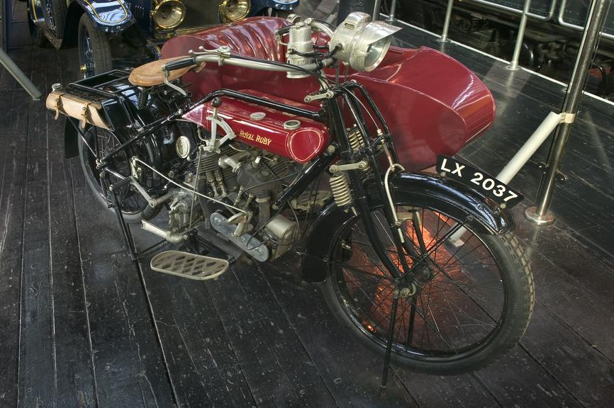 Motorcycle and sidecar combination