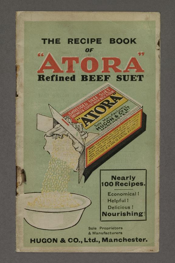 Booklet containing recipies for Atora beef suet