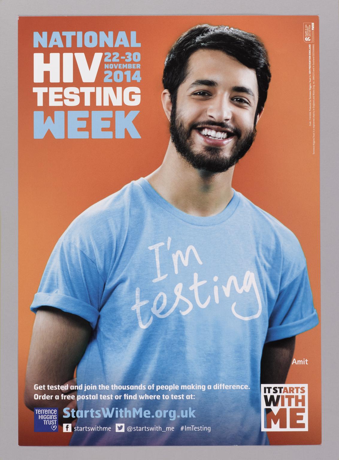 National HIV Testing Week poster | Science Museum Group Collection