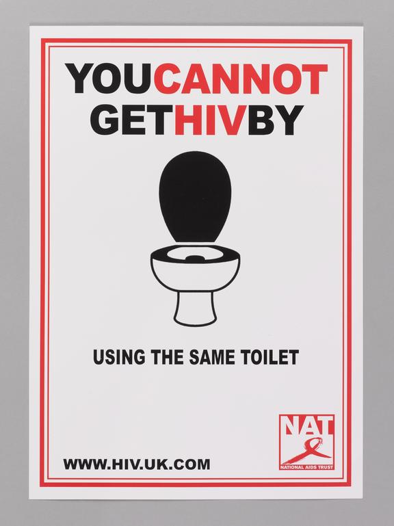 'You can't get HIV by using the same toilet'