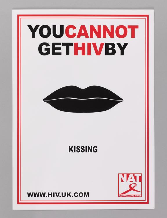 'You can't get HIV by kissing'