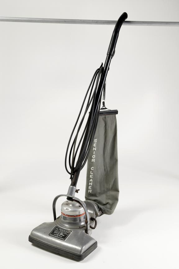 Senior upright vacuum cleaner (model 750), made by Hoover Ltd