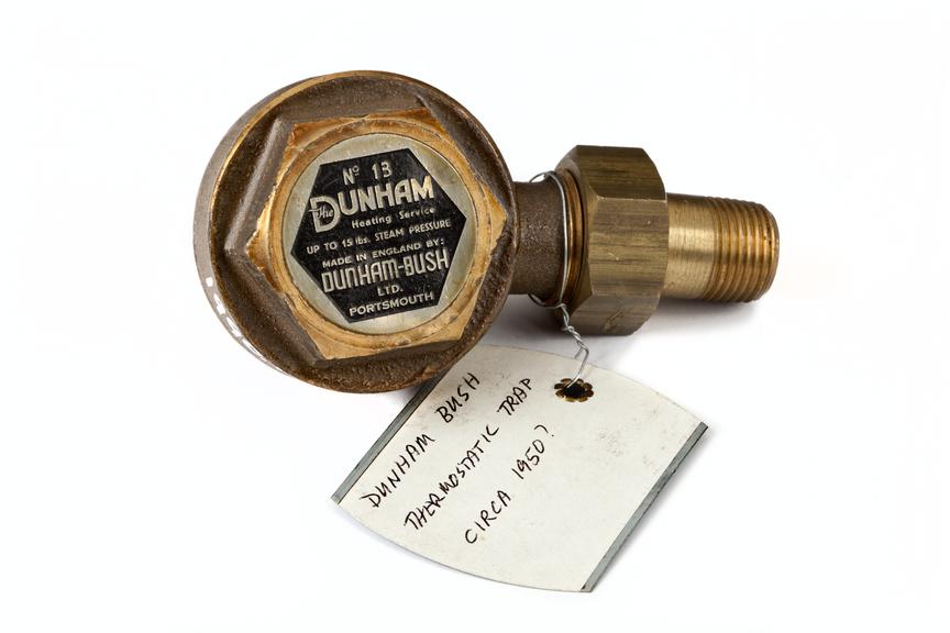 Small thermostatic valve.
    Manufactured by Dunham Bush Limited