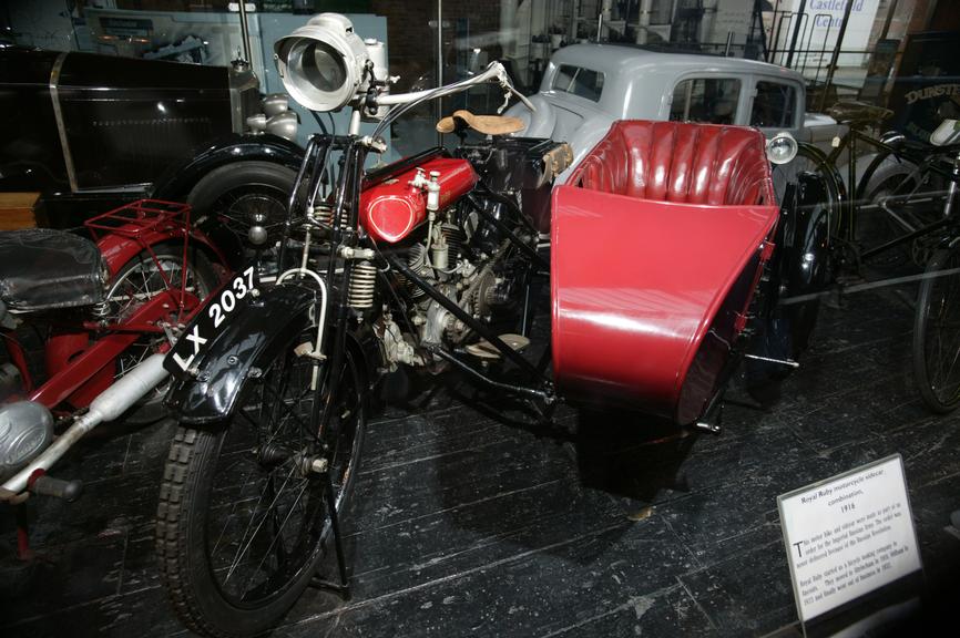 Motorcycle and sidecar combination