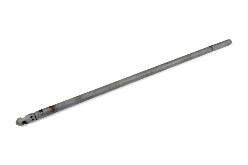 Air breaker. long grey metal pole