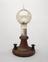 Original incandescent electric carbon filament lamp