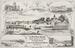 Lithograph. The New Trent Bridge. Crosses the Trent at the site of the old Trent Bridge