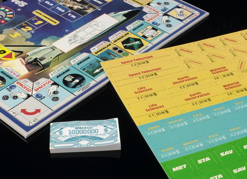 Board game, 'Space Go'
