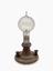 Original incandescent electric carbon filament lamp