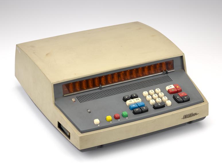 IME 84 electronic calculator with auxiliary memory and handbook