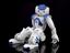 Nao V5 Evolution humanoid robot, created by Aldebaran Robotics