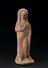 Statue, votive, draped in toga, terracotta, probably Roman