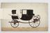 Design for a Dress/Town Chariot carriage