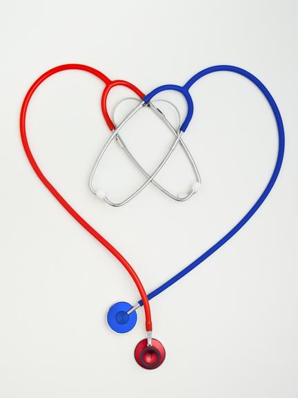 Dark blue Yamasu stethoscope