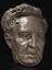 Copy of portrait head of J.D. Bernal (portrait bust; copy)