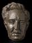 Copy of portrait head of J.D. Bernal (portrait bust; copy)