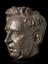 Copy of portrait head of J.D. Bernal (portrait bust; copy)