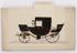 Design for a Dormeuse Chariot carriage