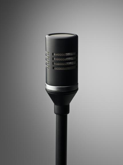 Capacitor cardioid microphone